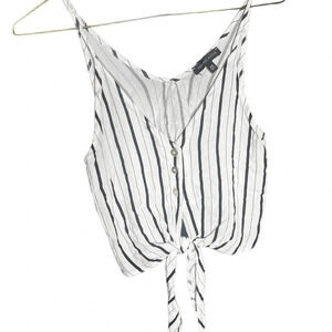 Kendall and Kylie striped tank crop top in excellent like-new condition size xs